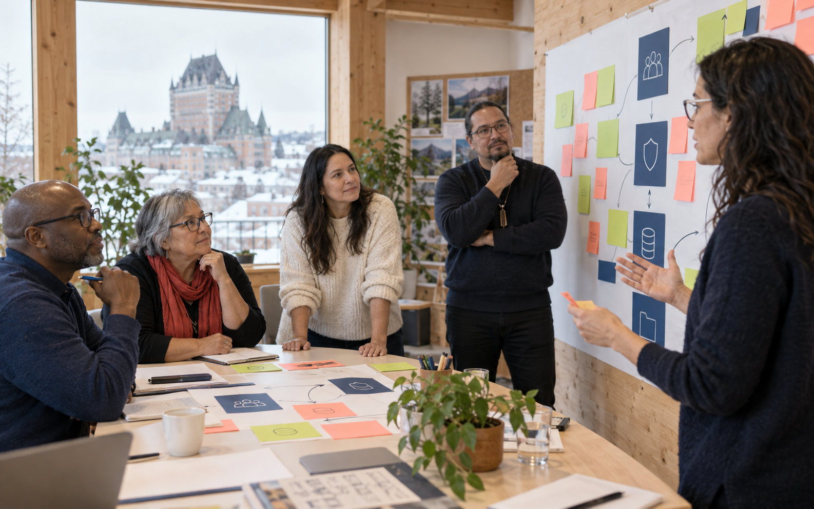 Atelier de gouvernance des données dans la ville de Québec